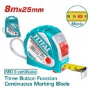 TOTAL METAR 8m - 25mm