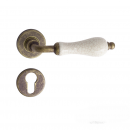 Kvaka SIENA antik porculan - rozeta cilindrični uložak