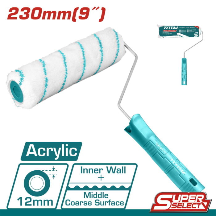 TOTAL Valjak s drškom 230mm