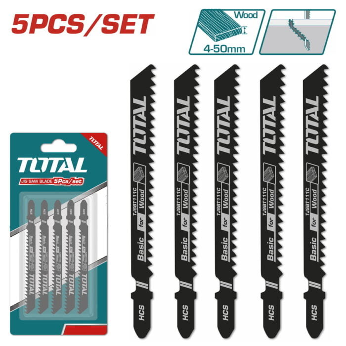TOTAL List ubodne pile za drvo 74mm 5/1