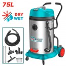 TOTAL Usisavač 75L/2400W INDUSTRIAL