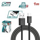 Kabel USB tip A u tip C 1M / 3A