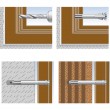 FISCHER Metalna tipla za okvire FM - Ø10 x 112mm