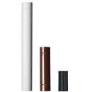 Cijev dimovodna emajlirana Ø120 x 1000mm - smeđa