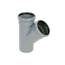 Račva PP kanalizacijska jednostrana Ø125 - Ø110/45°