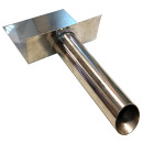 Rigalica za odvodnju oborinske vode s plaštom Ø40 x 250mm - Inox A2