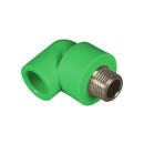 Koljeno PPR prijelazno Ø32 - 3/4" muški navoj