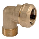 Spojnica MS za PEHD alkaten L 3/4" M - Ø25