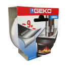 Geko Smoke - aluminijska ljepljiva traka 40mm x 9m smeđa
