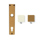 Štit za kvaku 3000 F2 - otvor za ključ