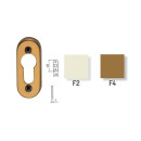 Rozeta 9600Y F2 - otvor za cilindrični uložak