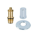 Obrtaj podžbuknog ventila 1/2" s kapom i rozetom