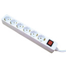 Šesterostruka prenosiva utičnica 6 priključka sa sklopkom - 5m