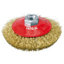 Četka čelična konusna Ø100 M14 navoj YATO YT-4761