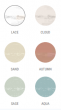 AQUALUX Shabby Chic - bijela (Lace) 0,75l