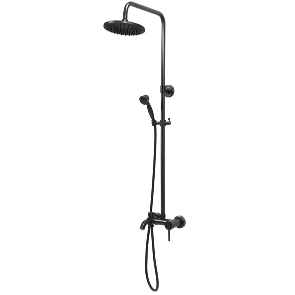 Fala Retro Black 2 75813 - Špina jednoručna kada/tuš