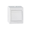 Prekidač N/Ž izmjenični 10AX 250V bijeli - A251.00