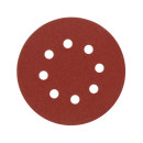 Brusni papir na čičak sa rupama Ø125mm - gr. 150