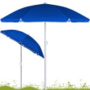 Suncobran 180cm bijelo-žuti sa PVC postoljem