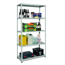 Polica 5 dijelna - siva