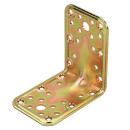 Spojni kutnik "L" perforirani art.771 - 80x80mm