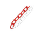 Lanac PVC signalizirajući bijelo/crveni - Ø5mm