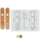 Štit za kvaku 2600 F2 - otvor za WC