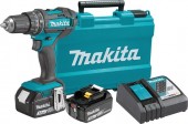 Makita akumulatorska bušilica čekić DHP482RFE (2x5Ah)
