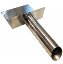 Rigalica za odvodnju oborinske vode s plaštom Ø50 x 300 - Inox A2