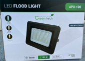 Prijenosni LED reflektor Green Tech 100W IP65 APX-100-crni aluminijski