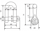 Škopac DIN 82101 RX-lift pocinčani