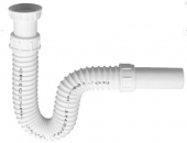 Sifonska cijev rebrasta PVC 6/4"  - priključak 40