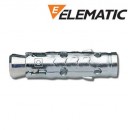 Tipla čelična LEX-A2 M10 Inox (bez vijka)