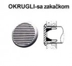 ZRAČNIK sa zakačkom 100-120mm bijeli