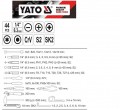 Alat u torbi 44 djelova-TYT-39280
