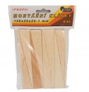Klinovi montažni drveni 100x25x16-1mm (8kom)
