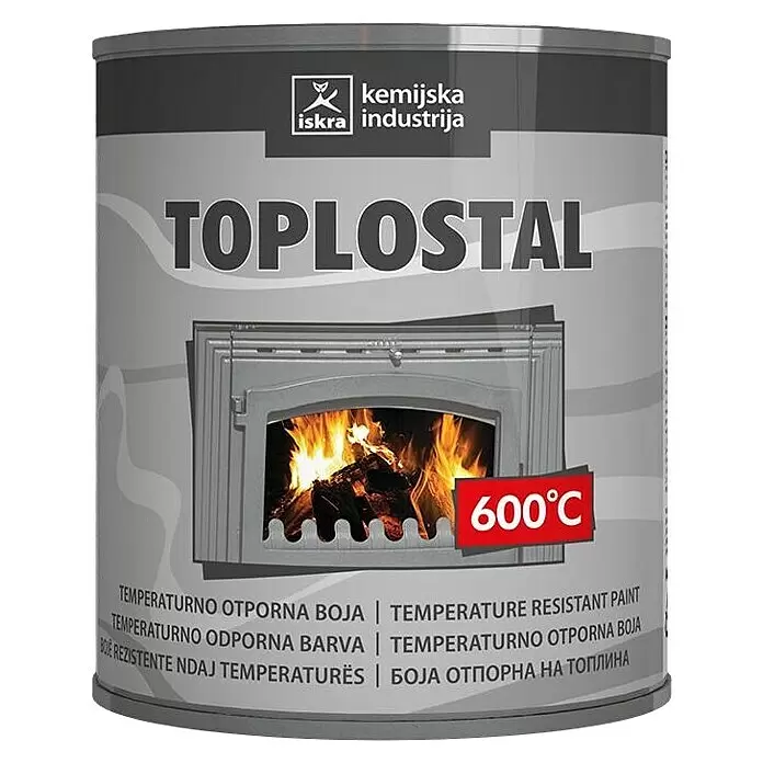 Lak Toplostal 600 C 0,75l- SREBRNI