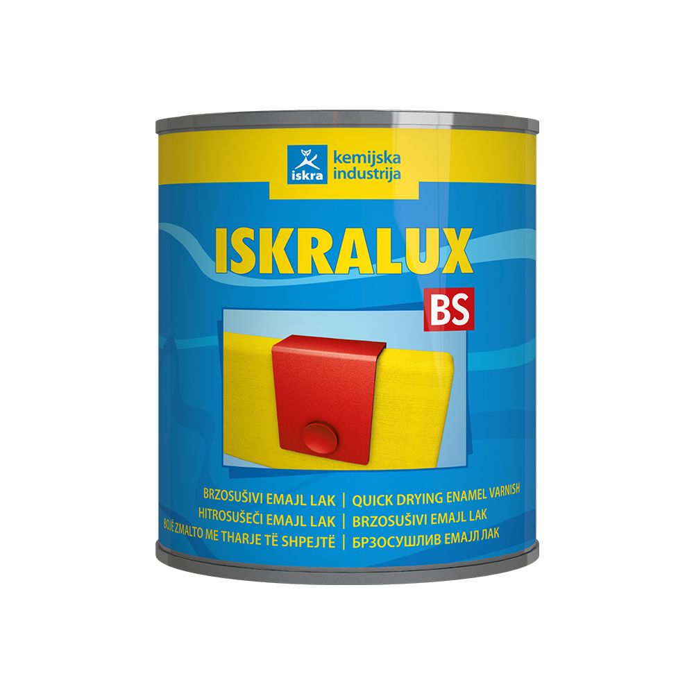 ISKRALUX brzosušivi lak 0,20-Crni RAL 9005